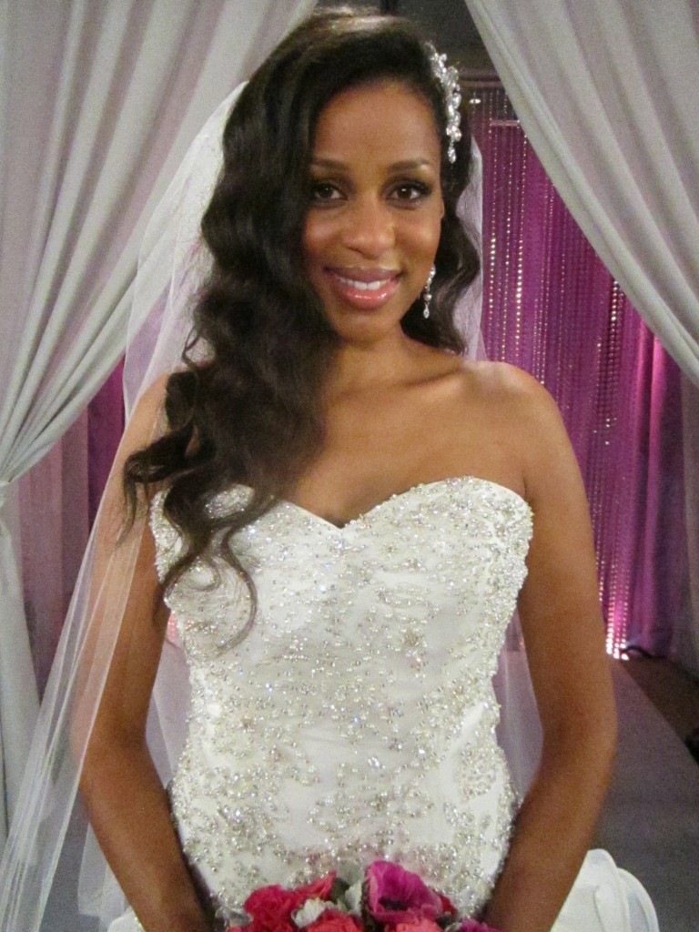 Hair and makeup befitting a movie star!